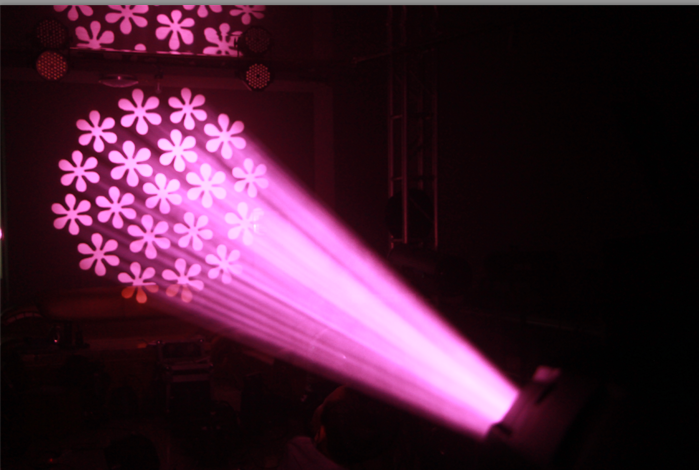 How the light beam is broken？