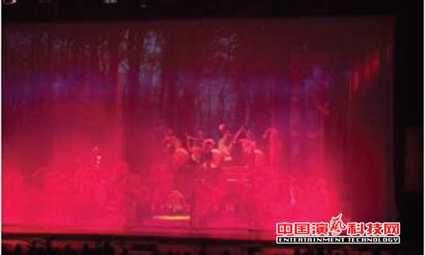 設計與應用數(shù)字燈在不同演出場所中的作用效果圖