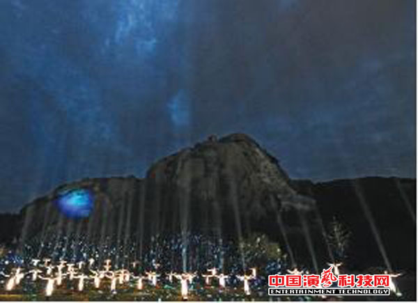 設計與應用數(shù)字燈在不同演出場所中的作用效果圖