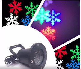 LED迷你雪花機