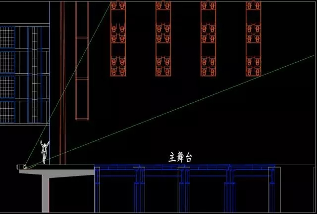 舞臺燈光精準(zhǔn)定位設(shè)計與分析效果圖