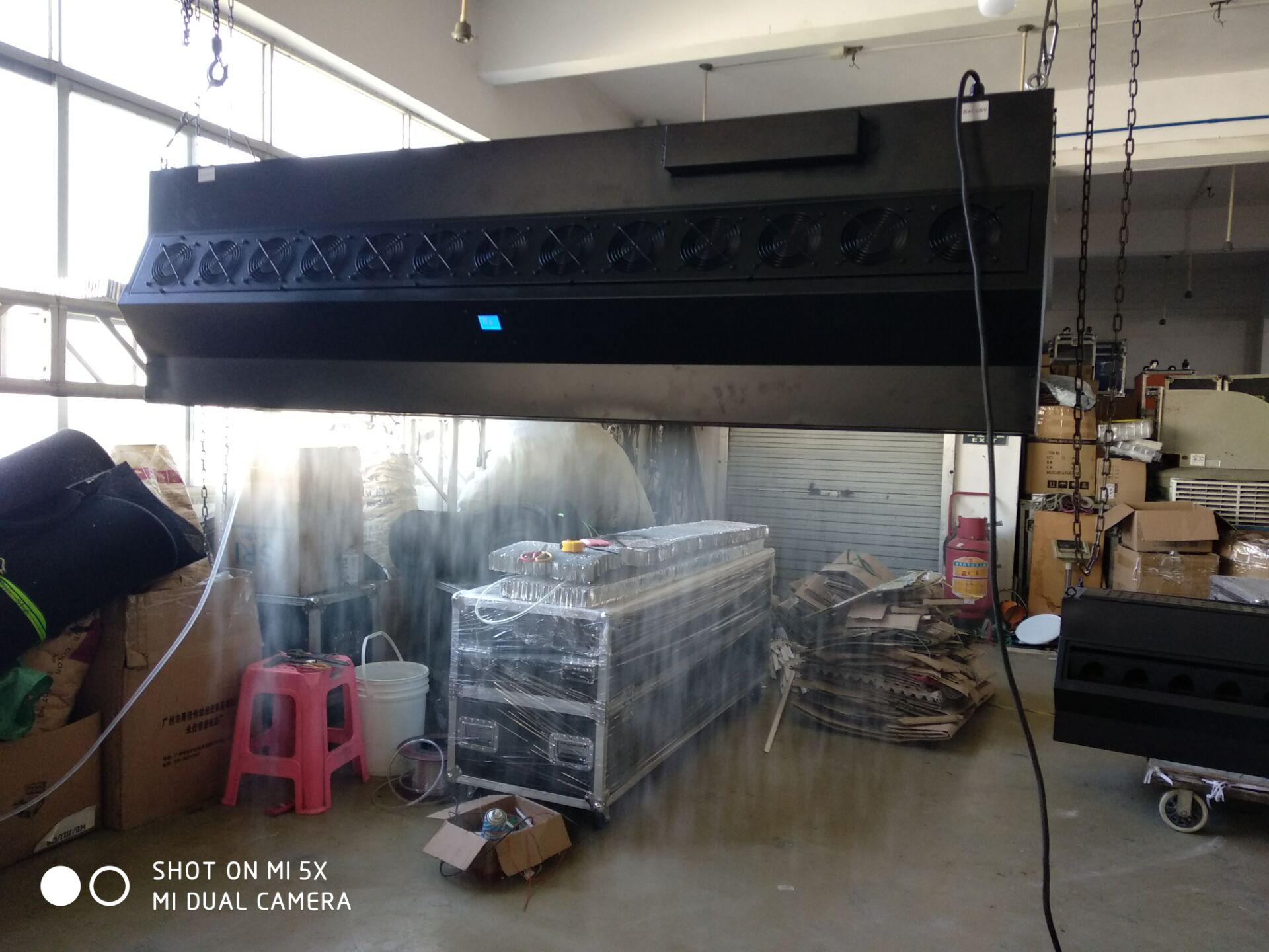 投影3D成像霧屏、霧幕租賃效果圖