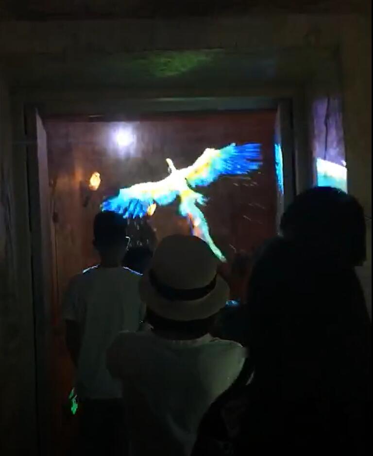 多媒體霧幕/霧屏3d成像原理、應用及特點
